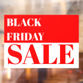 Moderne Winkelruit Zwart Vrijdag Uitverkoop Ruitst Raamsticker (Vel 2)