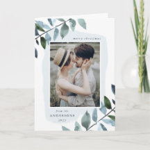 Moderne winter gebladerte foto