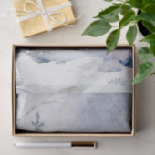 Moderne Winter Vorst Sneeuwman Viering TMF26 Tissuepapier (Geschenk)