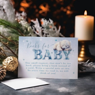 Moderne Winter wacht nauwelijks op boeken voor Bab Informatiekaartje