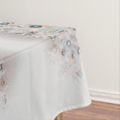 Moderne winter witte kerstboom tafelkleed (Voorbeeld)