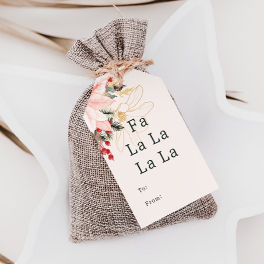 Moderne winterbloemen van en naar La La La La Cadeaulabel