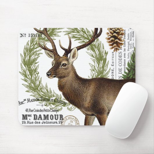 moderne winterherten muismat (Met muis)