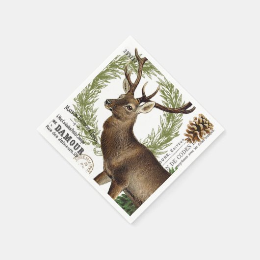 moderne  winterherten servet (Hoek)