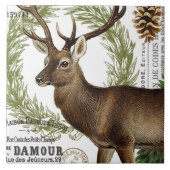 moderne winterherten tegeltje (Voorkant)