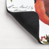 moderne  winterkardinaal muismat (Hoek)