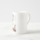 moderne  winterkardinaal porselein kop (Voorkant rechts)