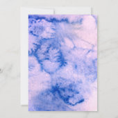 Moderne winterlandschap ons grootste avontuur kaart (Achterkant)