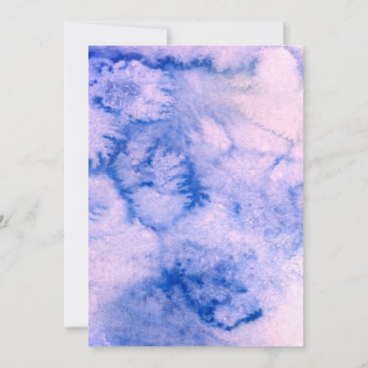 Moderne winterlandschap ons grootste avontuur kaart (Achterkant)