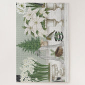 Moderne  winterpuzzel legpuzzel (Verticaal)