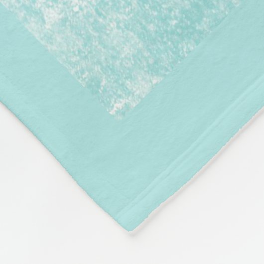 Moderne  wintersneeuwvlokken fleece deken (Hoek)