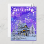 Moderne Winterspelen Briefkaart (Voorkant / Achterkant)