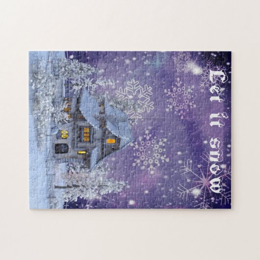 Moderne  Winterspelen Legpuzzel (Horizontaal)