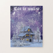 Moderne  Winterspelen Legpuzzel (Verticaal)