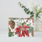 Moderne wintertuin briefkaart (Staand voorkant)