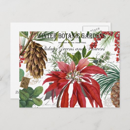 Moderne  wintertuin briefkaart (Voorkant / Achterkant)