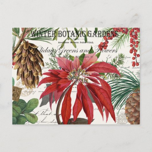 Moderne  wintertuin briefkaart (Voorkant)