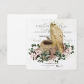 moderne  winteruil kaart (Voorkant / Achterkant)