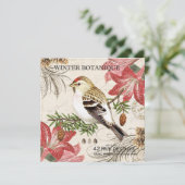 moderne  wintervogel (Staand voorkant)