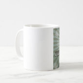 moderne winterwoudcichorei koffiemok (Voorkant links)