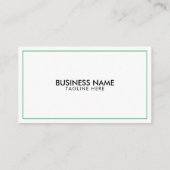 Moderne Wit- en Groen Landscaper Lawn Care-service Visitekaartje (Achterkant)