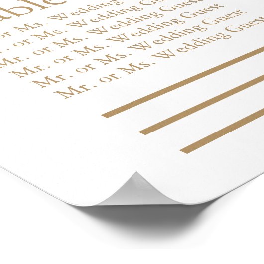 Moderne Wit Minimalistisch Vertrouwend Grafiek - 1 Poster (Hoek)