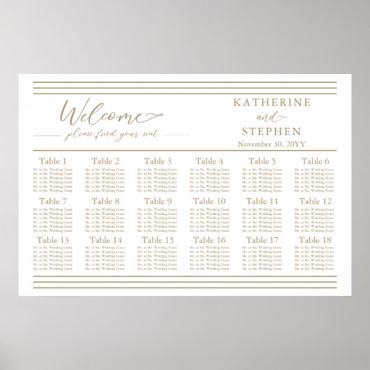 Moderne Wit Minimalistisch Vertrouwend Grafiek - 1 Poster (Voorkant)