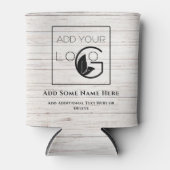 Moderne Wit voeg Uw BedrijfsKoelbox van de Logo to Blikjeskoeler (Voorkant)