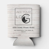 Moderne Wit voeg Uw BedrijfsKoelbox van de Logo to Blikjeskoeler (Achterkant)