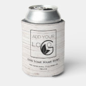 Moderne Wit voeg Uw BedrijfsKoelbox van de Logo to Blikjeskoeler (Blikje Achterkant)