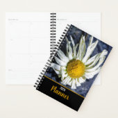 Moderne Witte Daisy Bloem Speciale gelegenheden Planner (Display)