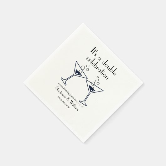 Moderne Witte Dubbele Viering Gemeenschappelijke V Servet (Hoek)