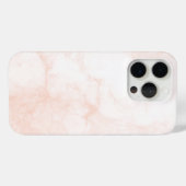 Moderne witte & gouden marmer Case-Mate iPhone case (Achterkant (horizontaal))