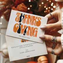 Moderne Witte Graffiti Thanksgiving Herfst Herfst