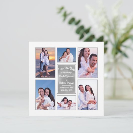 Moderne Witte Inzameling van de Foto van het Insta (Staand voorkant)