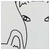 Moderne, witte-kattelijnkunststofstructuur stof (Close Up)