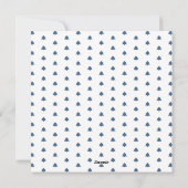 Moderne witte kerstboommonogram Vier Foto Feestdagenkaart (Achterkant)