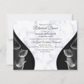 Moderne witte marmer Abstract Kaart (Voorkant)