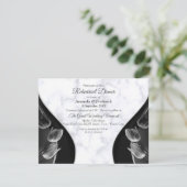 Moderne witte marmer Abstract Kaart (Staand voorkant)