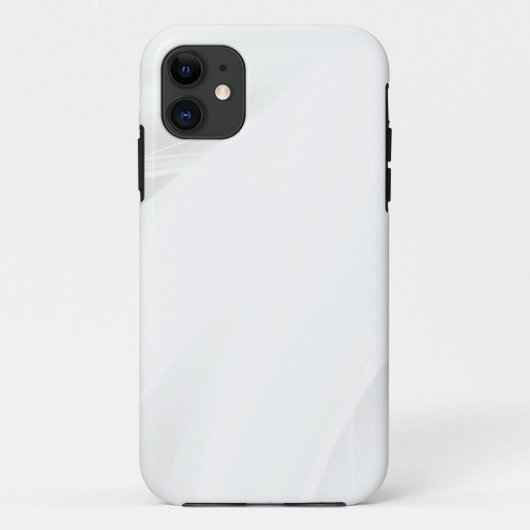 moderne witte marmer Hoesje-Mate Tough Apple Case-Mate iPhone Case (Achterkant)