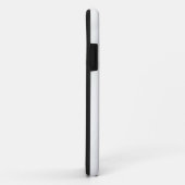 moderne witte marmer Hoesje-Mate Tough Apple Case-Mate iPhone Case (Achterkant/rechts)