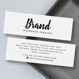 Moderne witte opgeruimde kaart