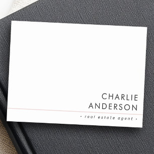Moderne witte professional post-it® notes