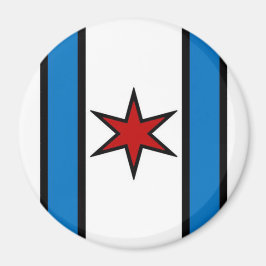 Moderne witte schildmagneet magneet