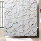 Moderne Witte Sequin Douchegordijn