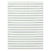 moderne witte strepen bevestigen tafelkleed (Voorkant)