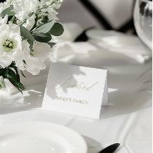 Moderne Witte Trouwen Gereserveerde Tafel Tent Sig