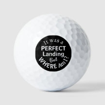 Moderne witte typografie Funny Lost Ball Humor Jok