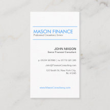 Moderne, witte, verticale, professionele Visitekaa