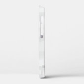 Moderne Witte Vierkante Patroon Case-Mate iPhone Case (Achterkant / Links)
